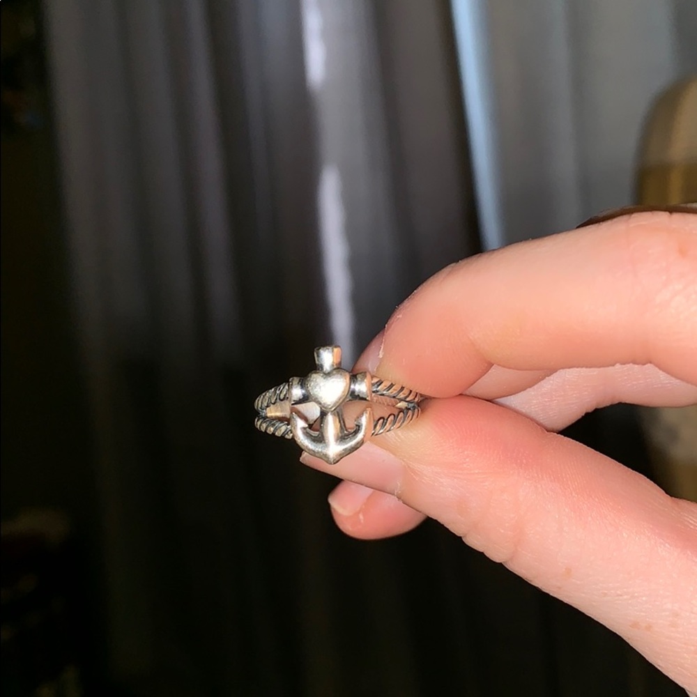James Avery faith hope & love ring